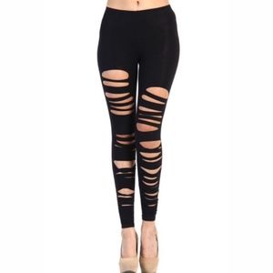Ripped leggings size Medium